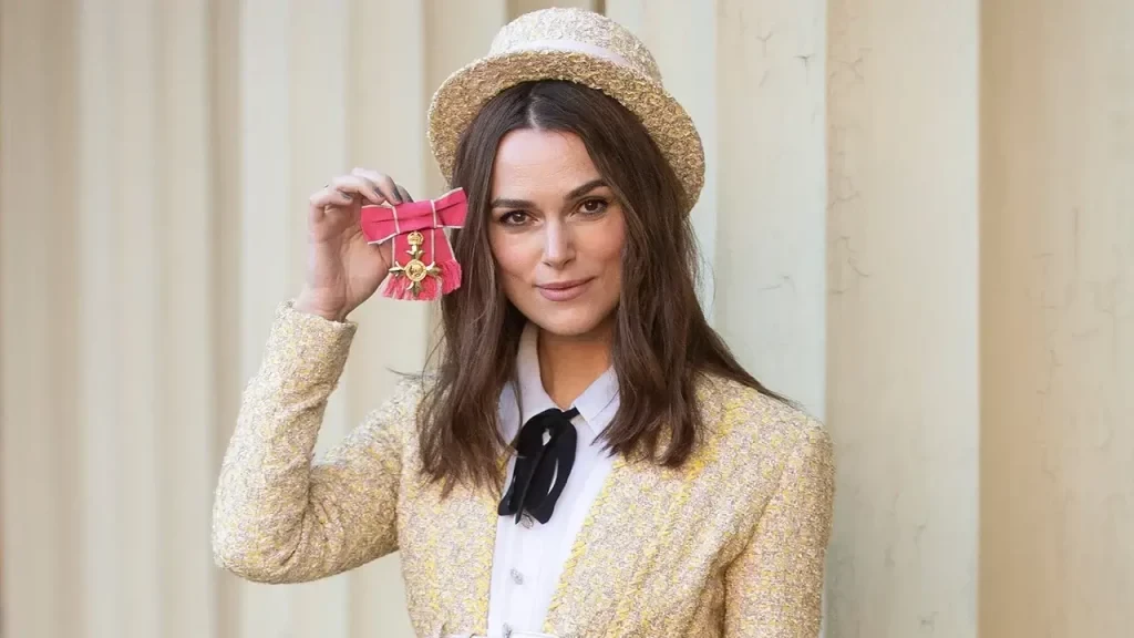 Keira Knightley was awarded the honor of being an Officer of the British Empire
