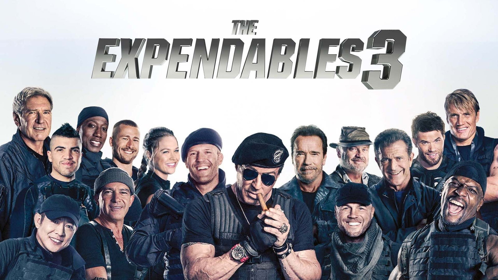 Official poster of The Expendables 3