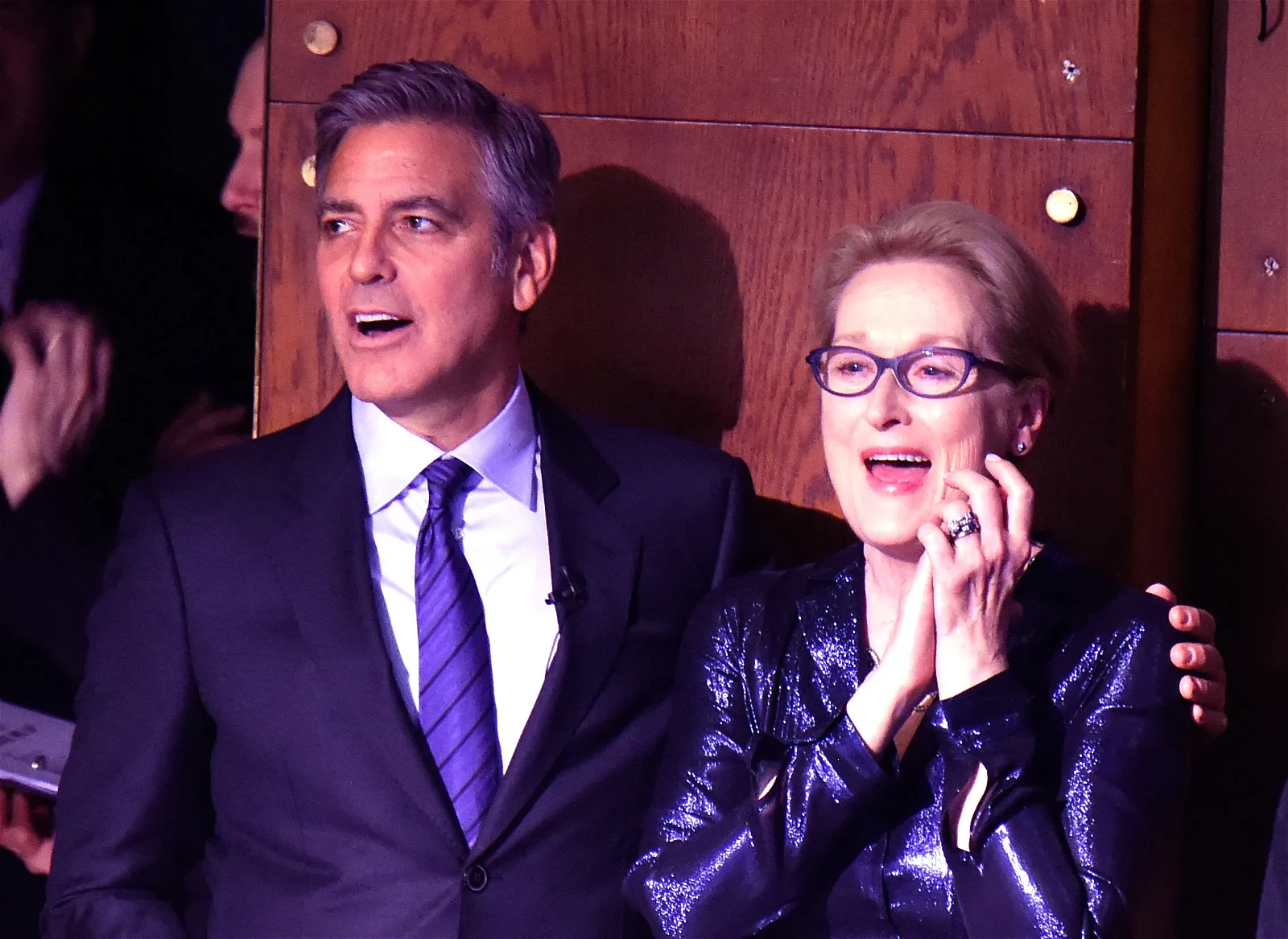 George Clooney and Meryl Streep