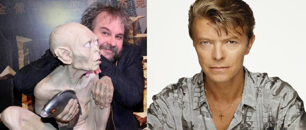 Peter Jackson and David Bowie