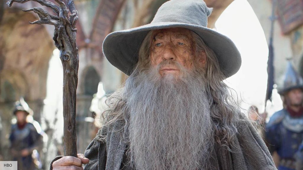 Ian McKellan as Gandalf in a still from The Lord of the Rings trilogy