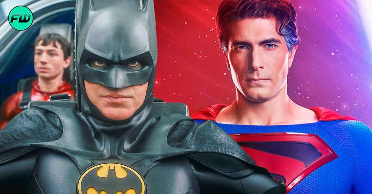 After The Flash, Michael Keaton’s Batman Joins Forces With Brandon Routh’s Kingdom Come Superman in New Viral Fan Art