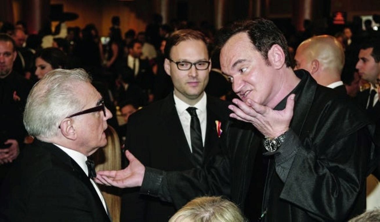 Quentin Tarantino and Martin Scorsese 
