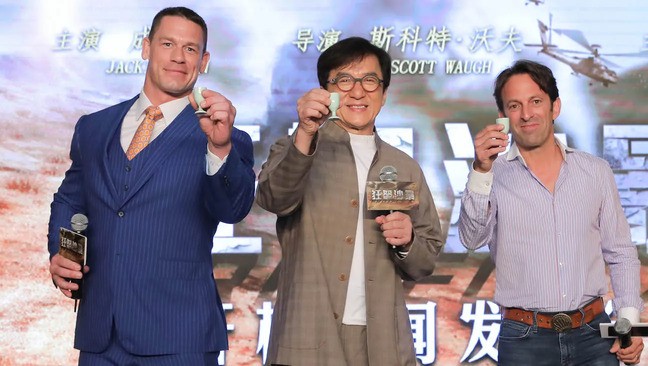 John Cena, Jackie Chan and Scott Waugh