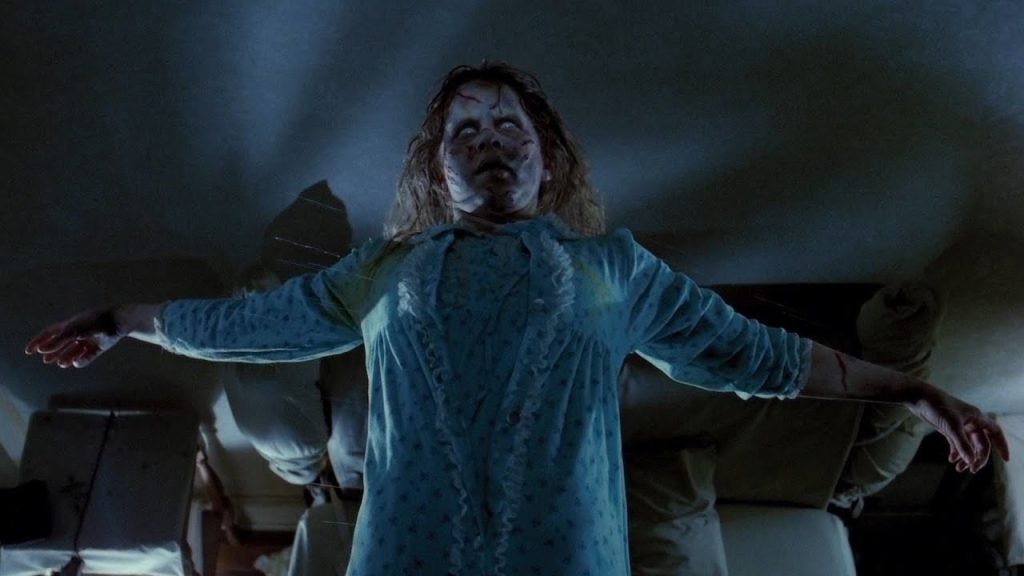 A still from The Exorcist 