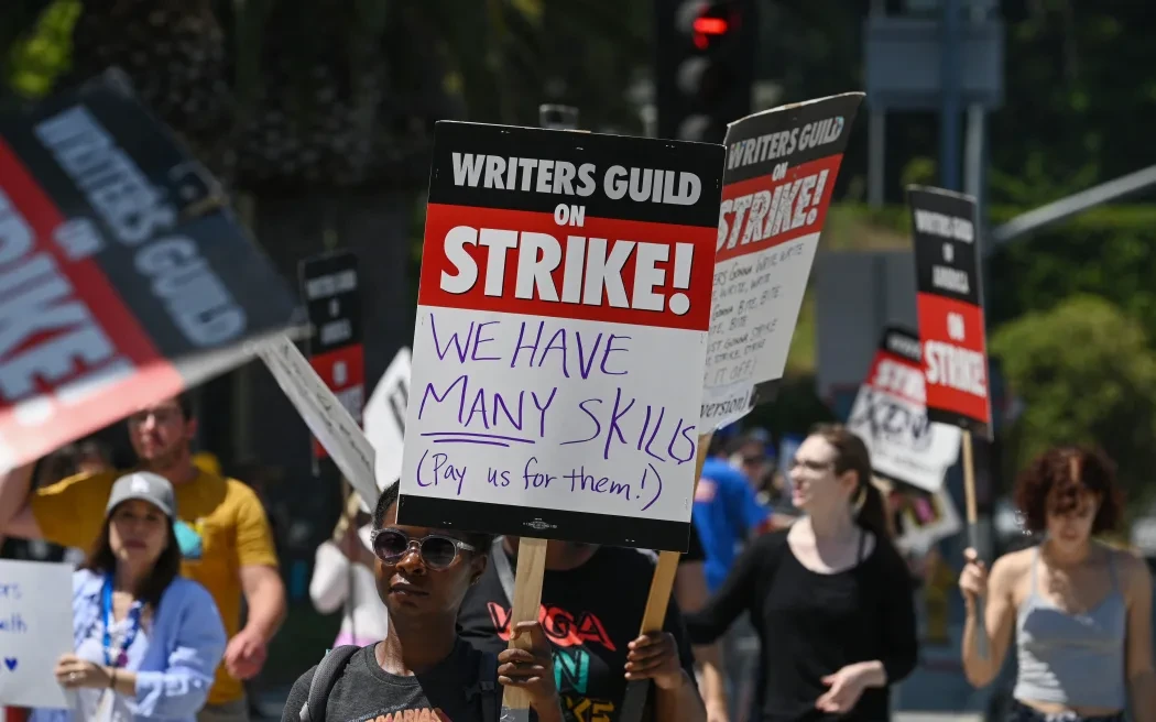 Hollywood writers state their demands