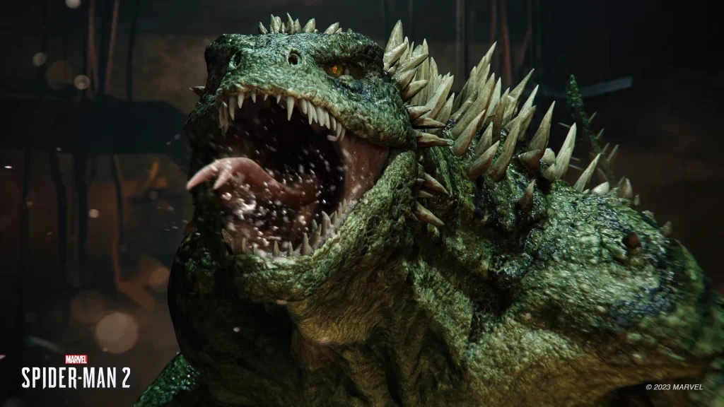 Marvel's Spider-Man 2 features the Lizard for the first time.
