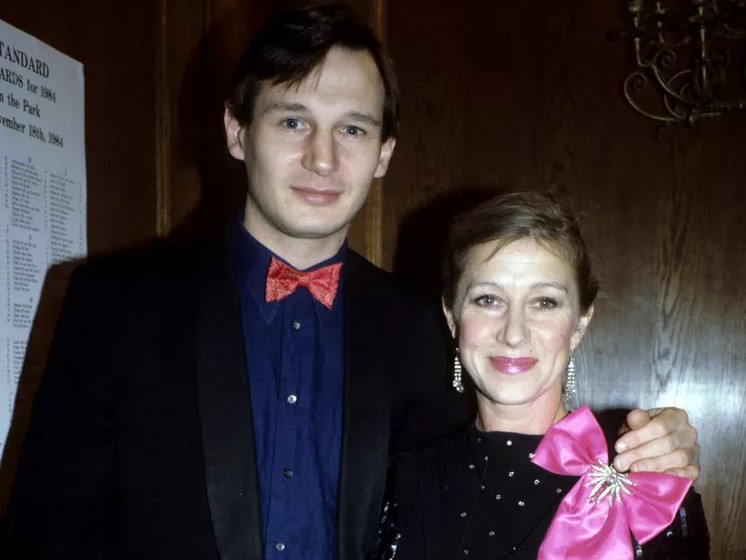 Liam Neeson with Helen Mirren 