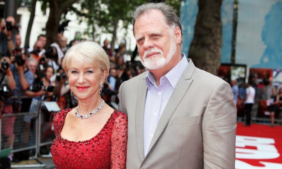 Helen Mirren with her husband