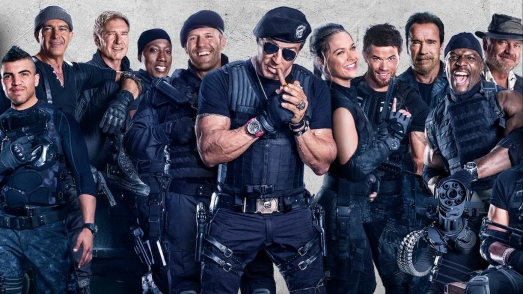 Official still from The Expendables 3