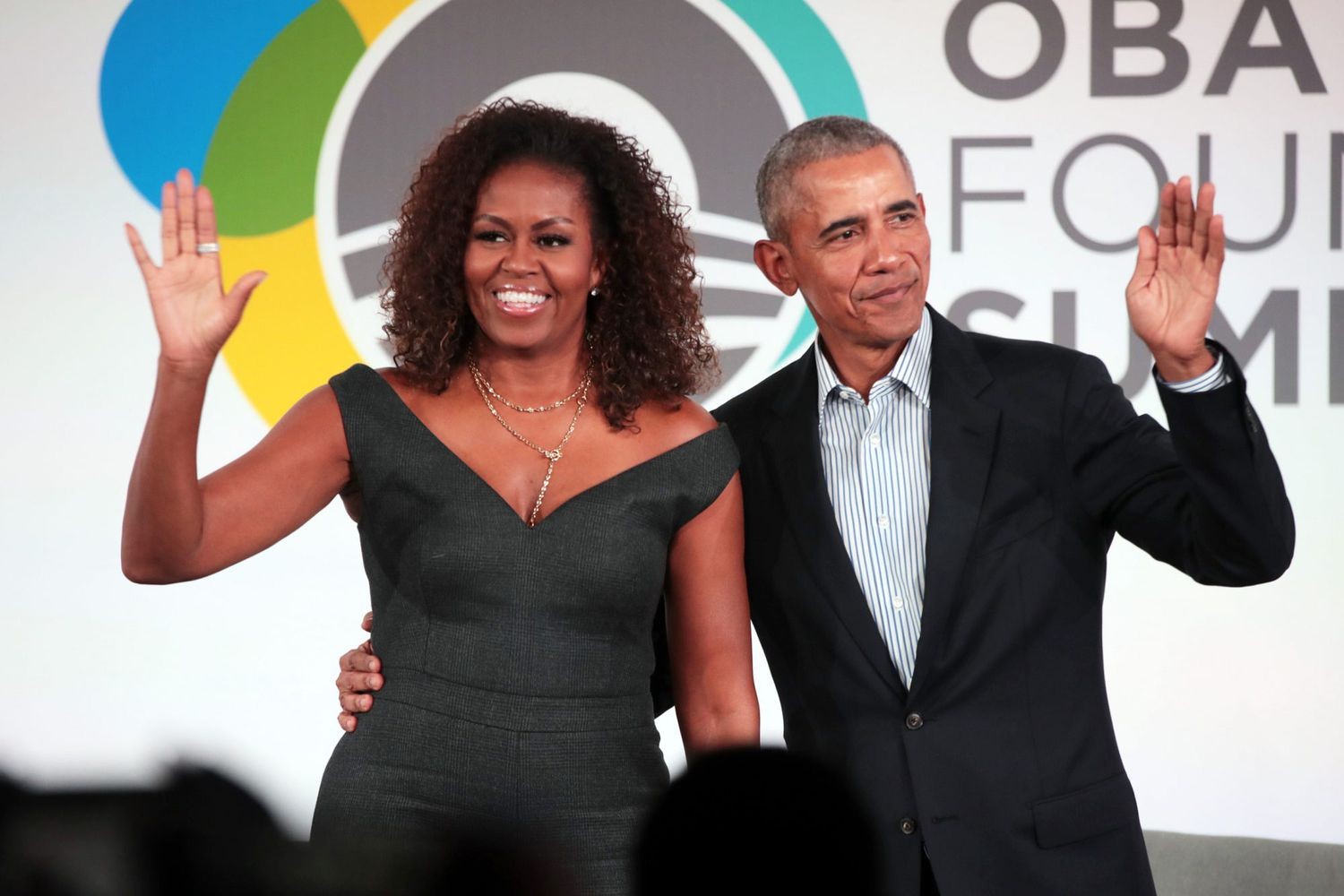 Barack Obama and Michelle Obama