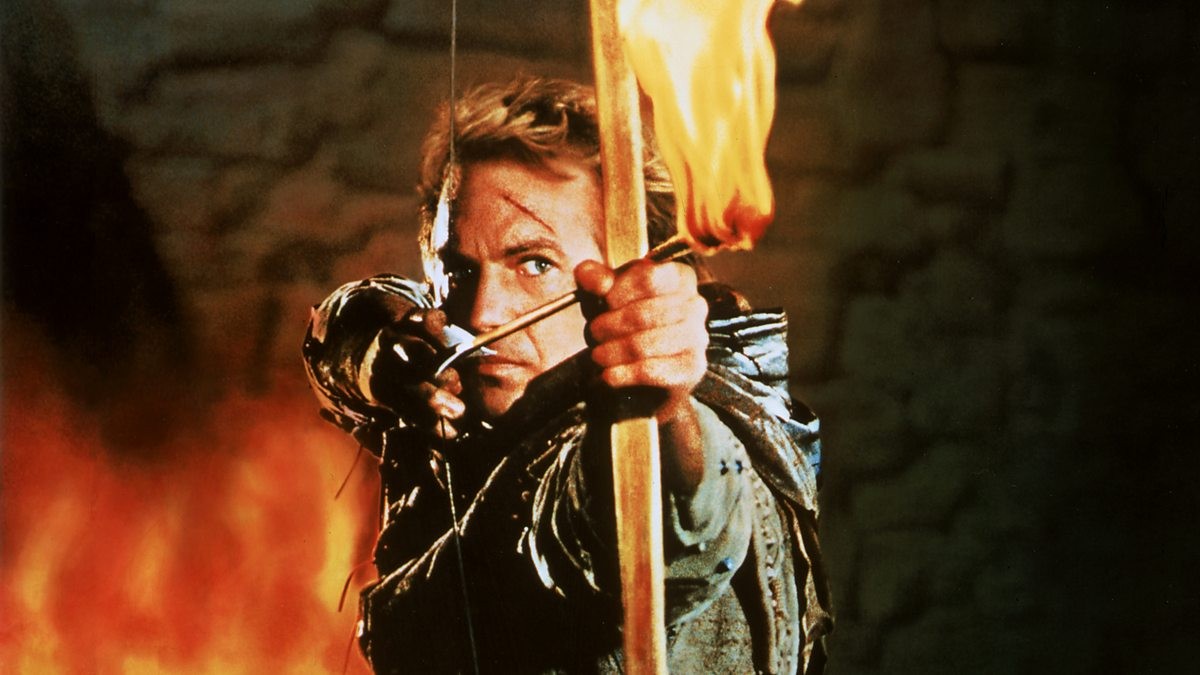 Kevin Costner in Robin Hood: Prince of Thieves