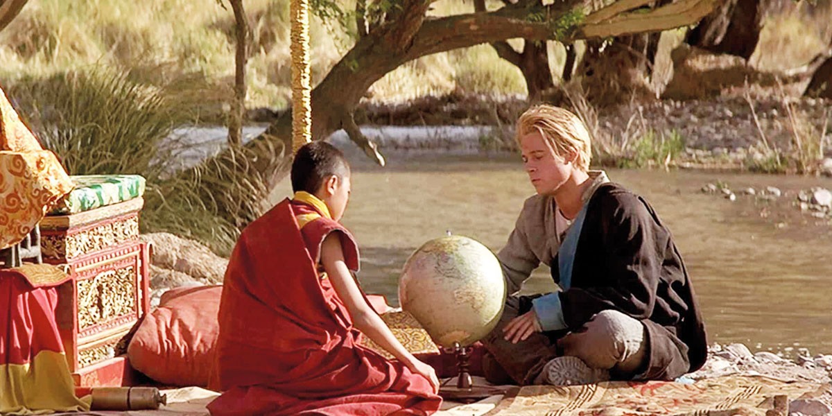Brad Pitt in Seven Years in Tibet