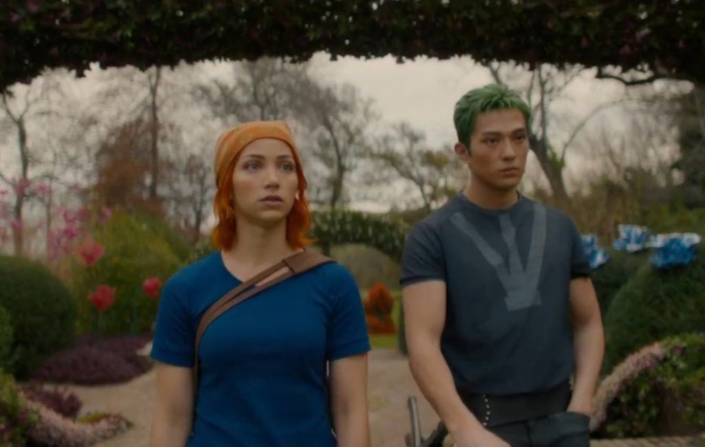 Nami and Zoro from One Piece Live Action