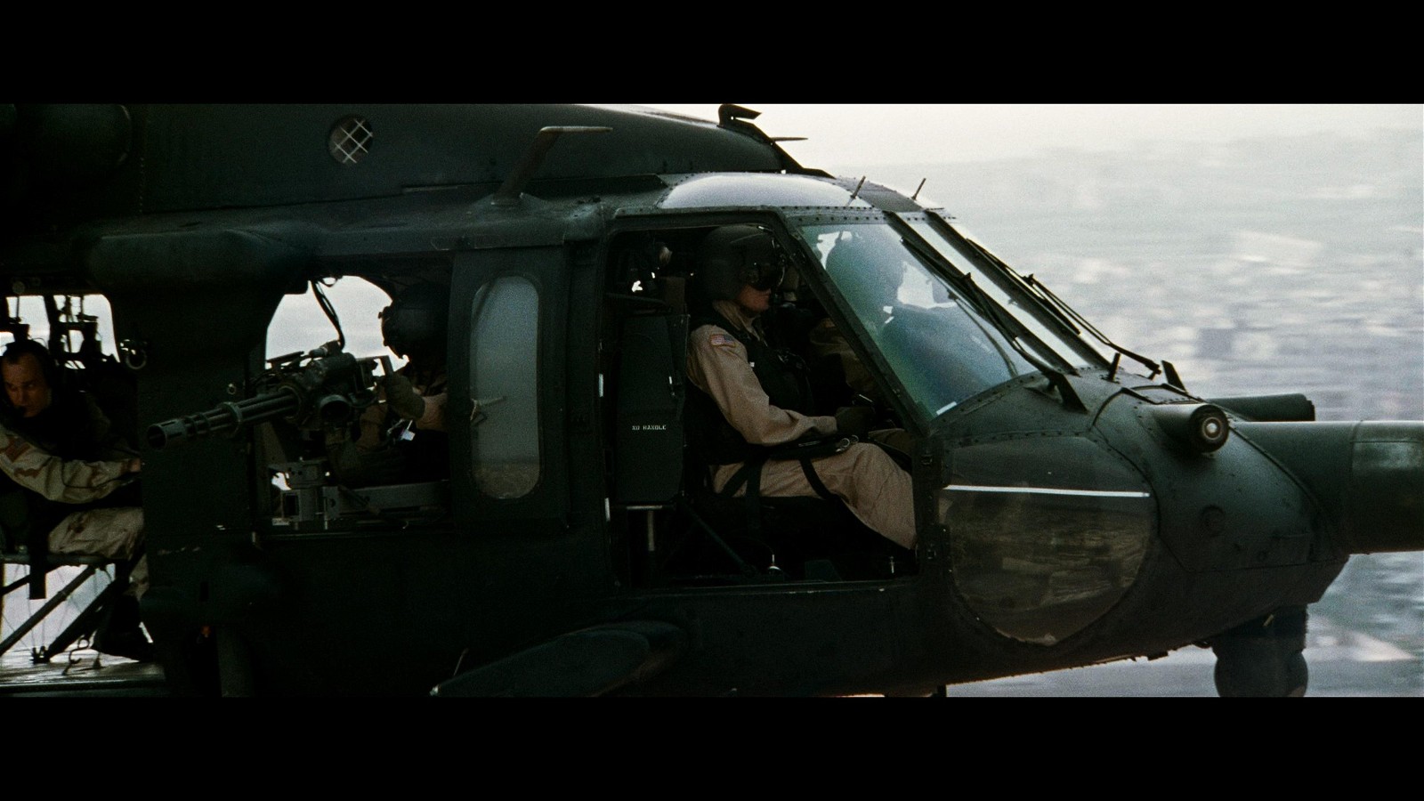 A still from Ridley Scott's Black Hawk Down (2001)