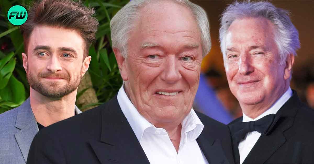 Michael Gambon and Alan Rickman Pulled a Dirty Prank on Daniel Radcliffe That Left Him Red Faced In Front of a Girl He Liked