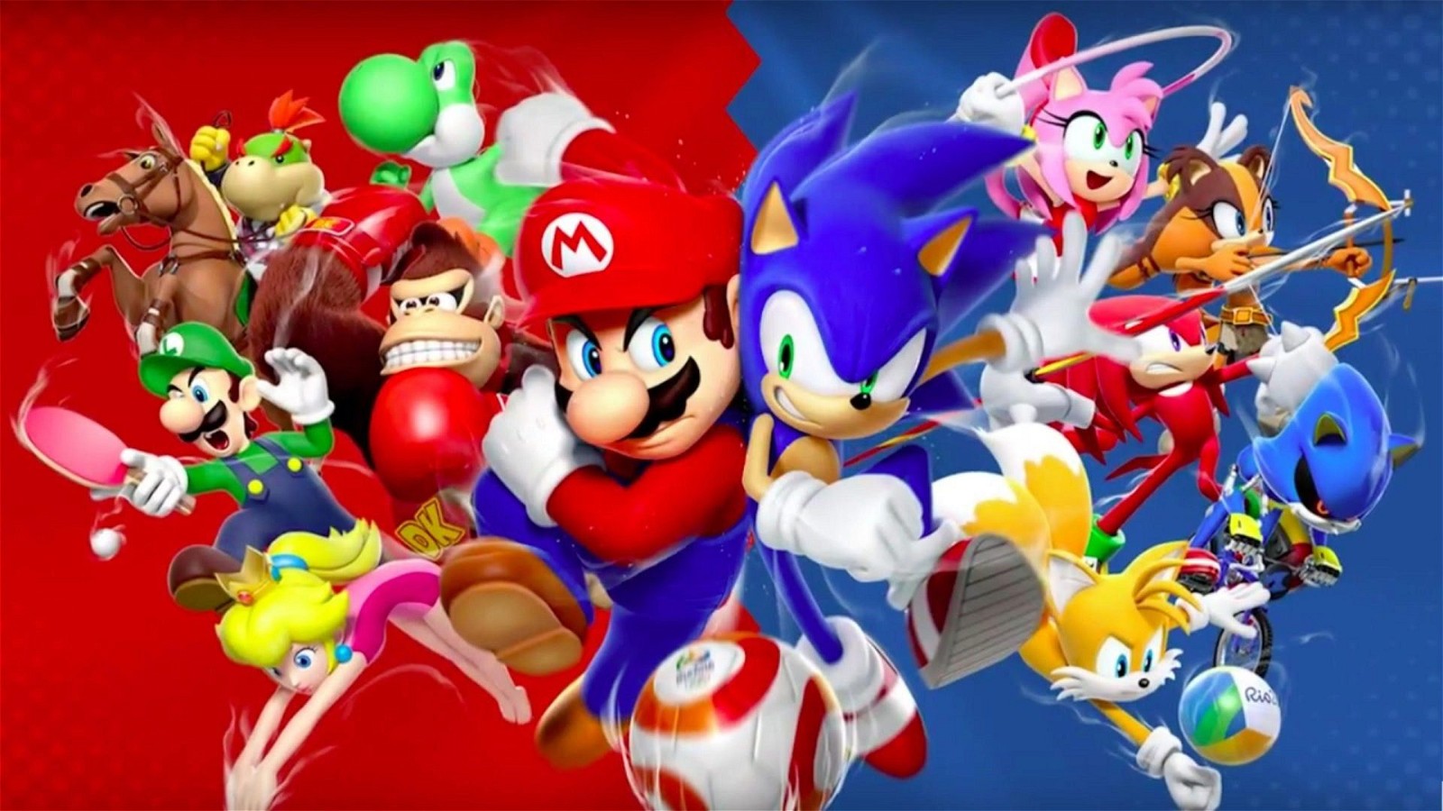 Sonic and Mario are due to renew their battle anew next month, with their release of the respective titles.