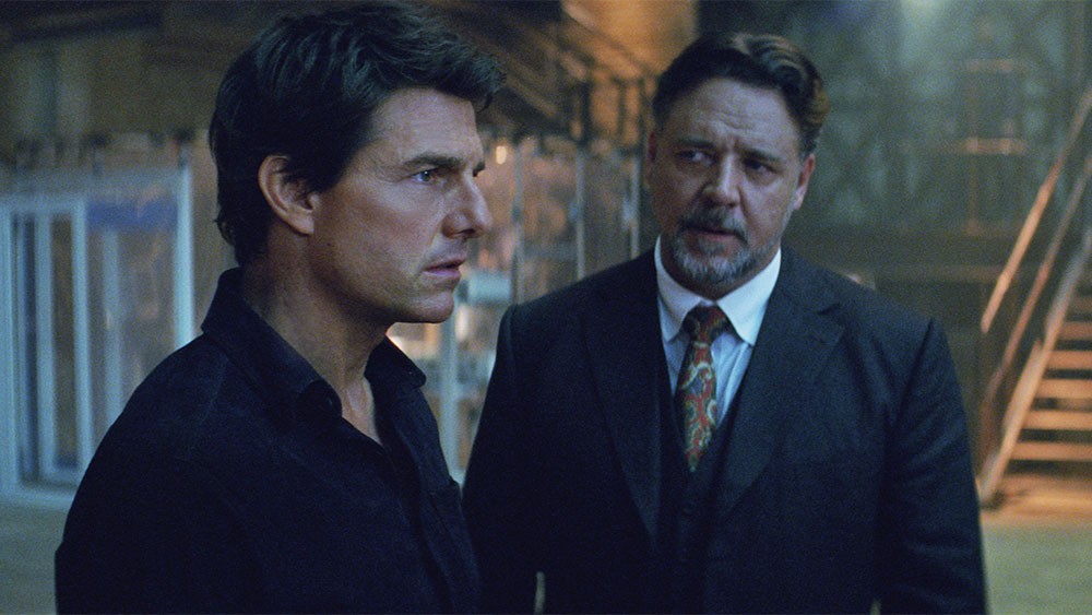 Tom Cruise and Russell Crowe in a still from The Mummy 