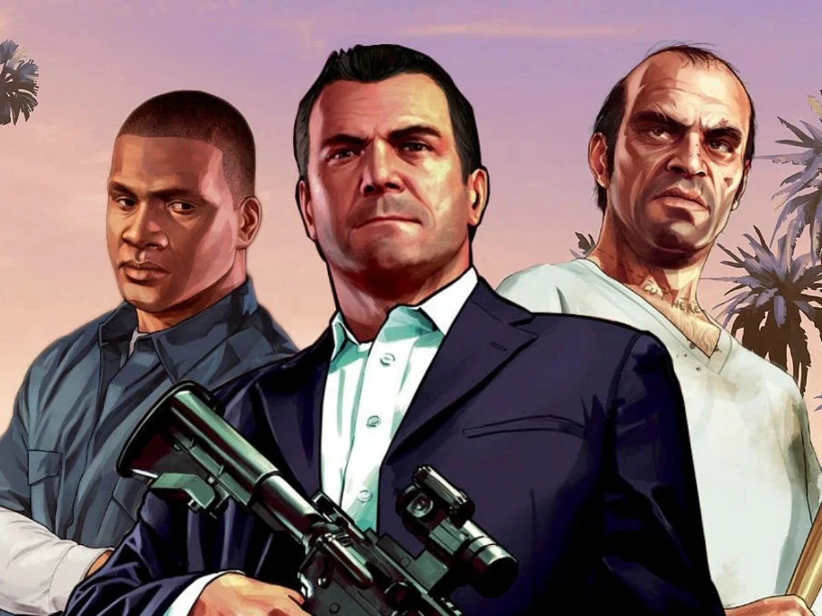 The characters of GTA V
