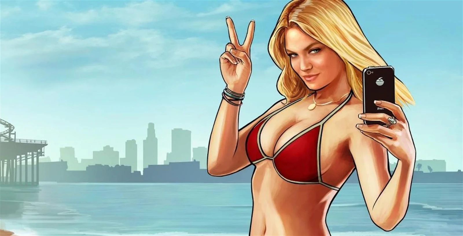 GTA V in-game character Lacey Jones 