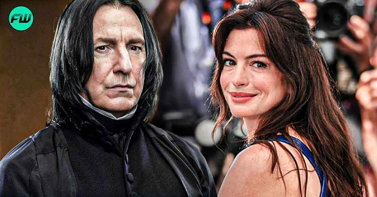 $153M Alan Rickman Movie Wouldn't Cast Anne Hathaway for the Most Absurd Reason