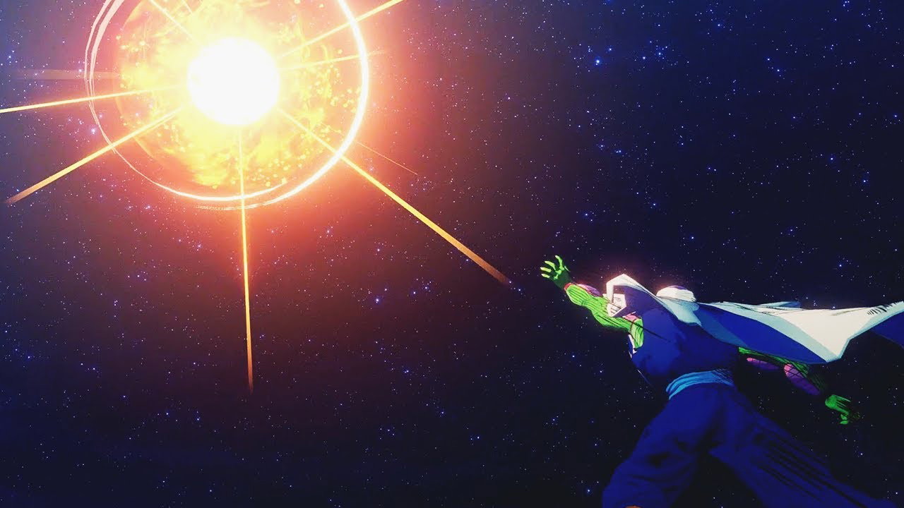Piccolo Destroys The Moon