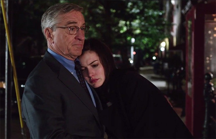 Anne Hathaway and Robert De Niro in 'The Intern' movie