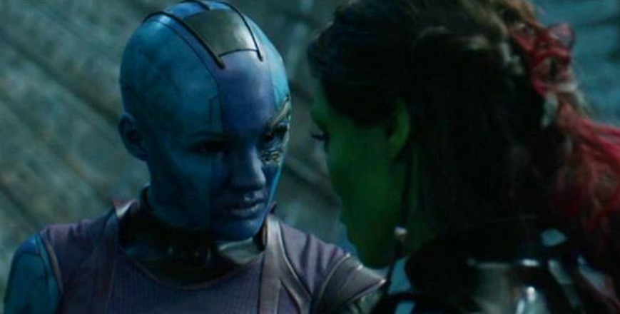 Nebula and Gamora Have a Complicated Sibling Rivalry