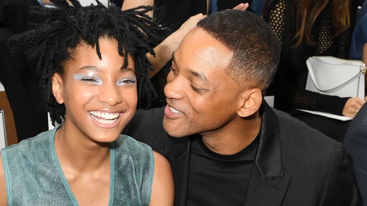 Will Smith with his daughter Willow Smith 
