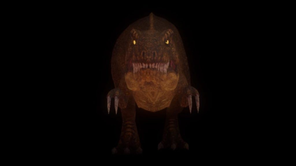 The T-Rex was first showcased as the tech demo for PS1
