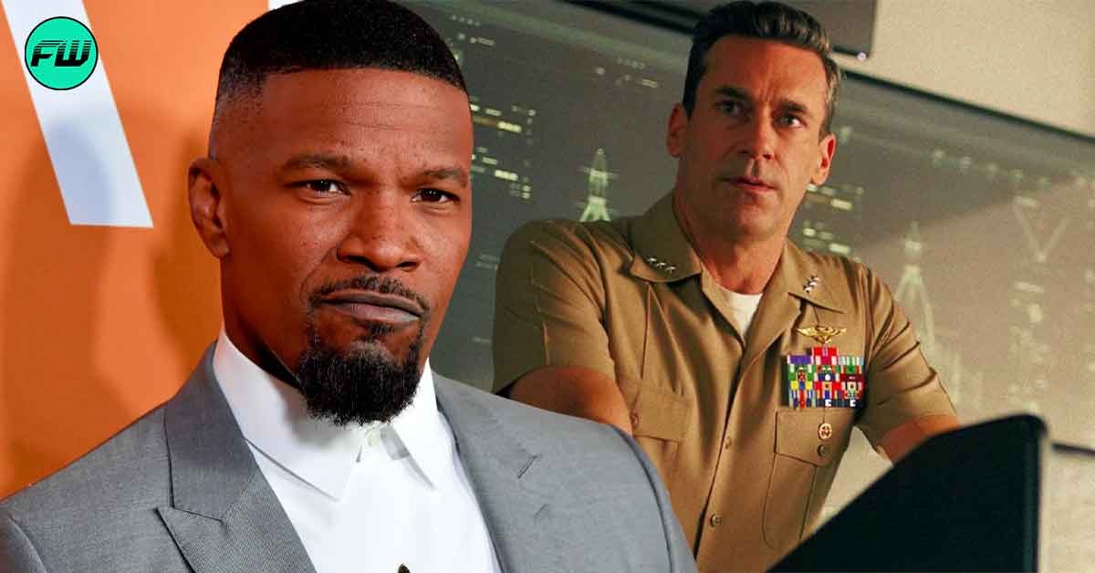 Jamie Foxx Was Smitten With Top Gun 2 Star Jon Hamm From the First Time He Laid Eyes on Him on $227M Film Set