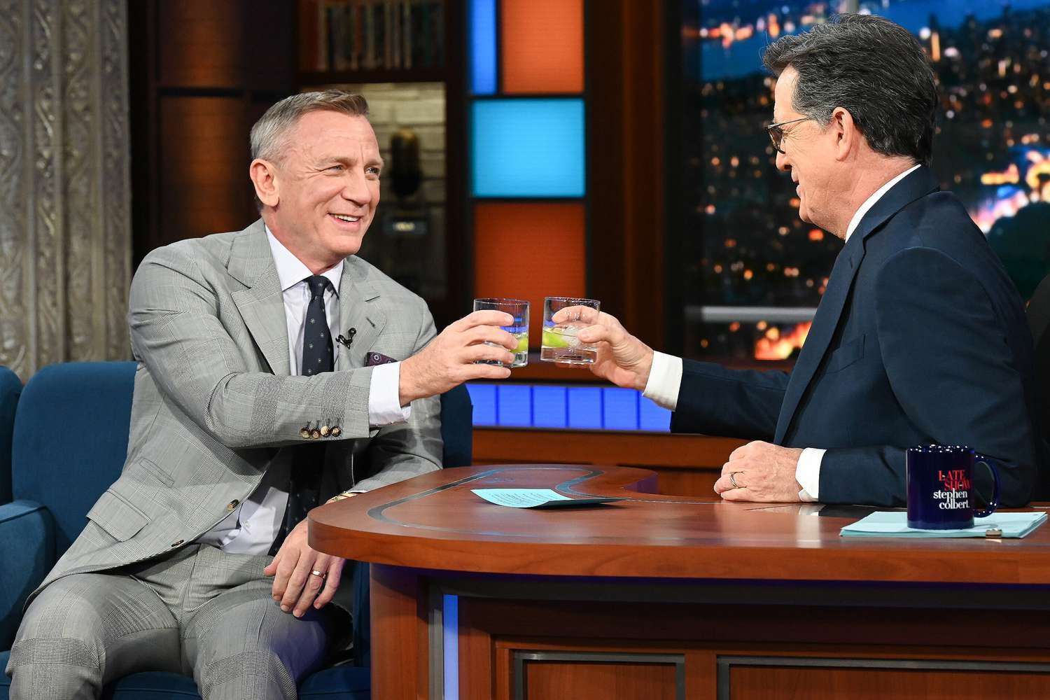 Daniel Craig on The Late Show with Stephen Colbert