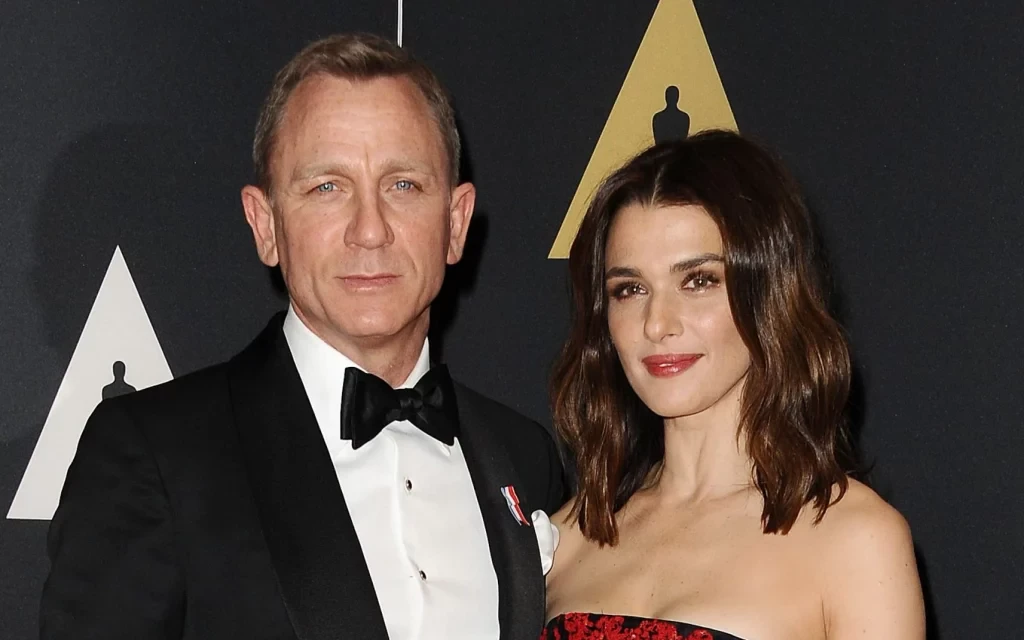 Daniel Craig and his wife