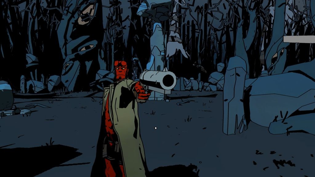 This is about variety as the environments offer in Hellboy: Web of Wyrd.