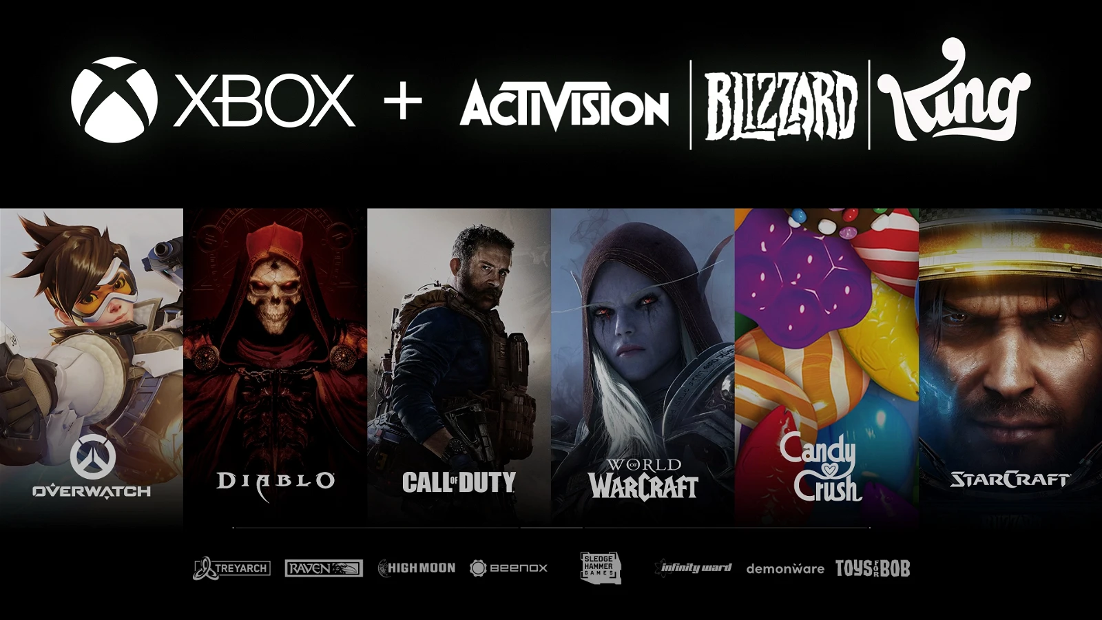Xbox and Activision Blizzard games