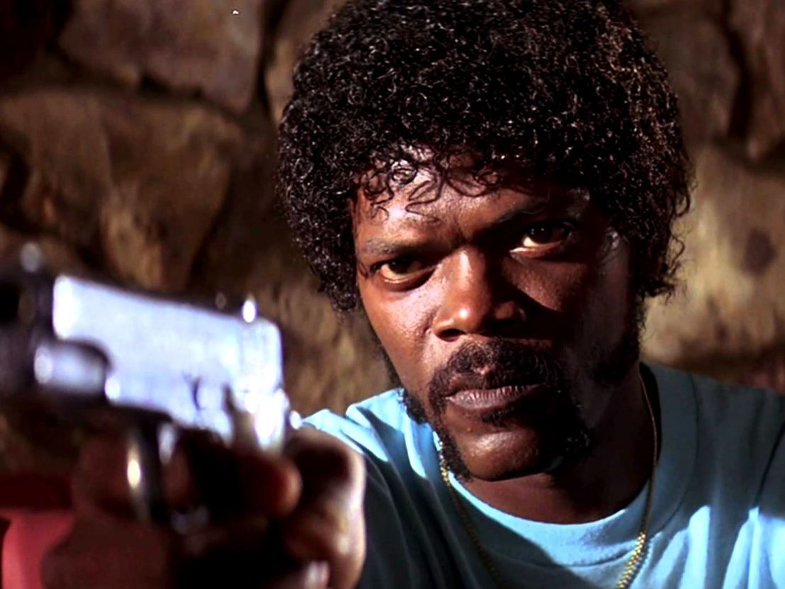 Samuel L. Jackson in Pulp Fiction