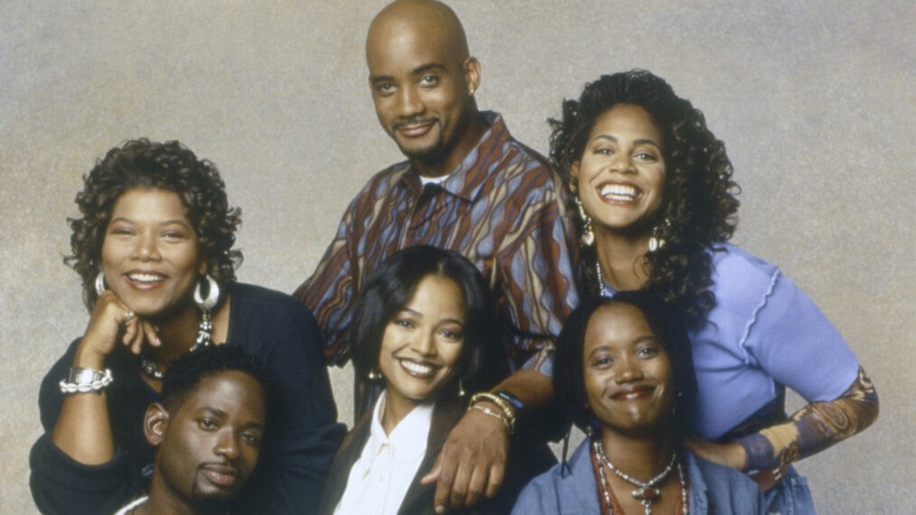 The cast of Living Single