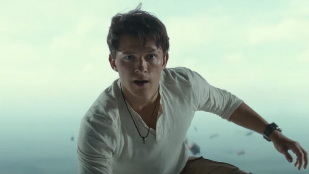 Tom Holland in Uncharted