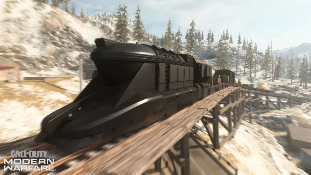 Call of Duty: Warzone™ (2019) also included a train. Although not driveable, it included plenty of lootboxes for players who landed on it.