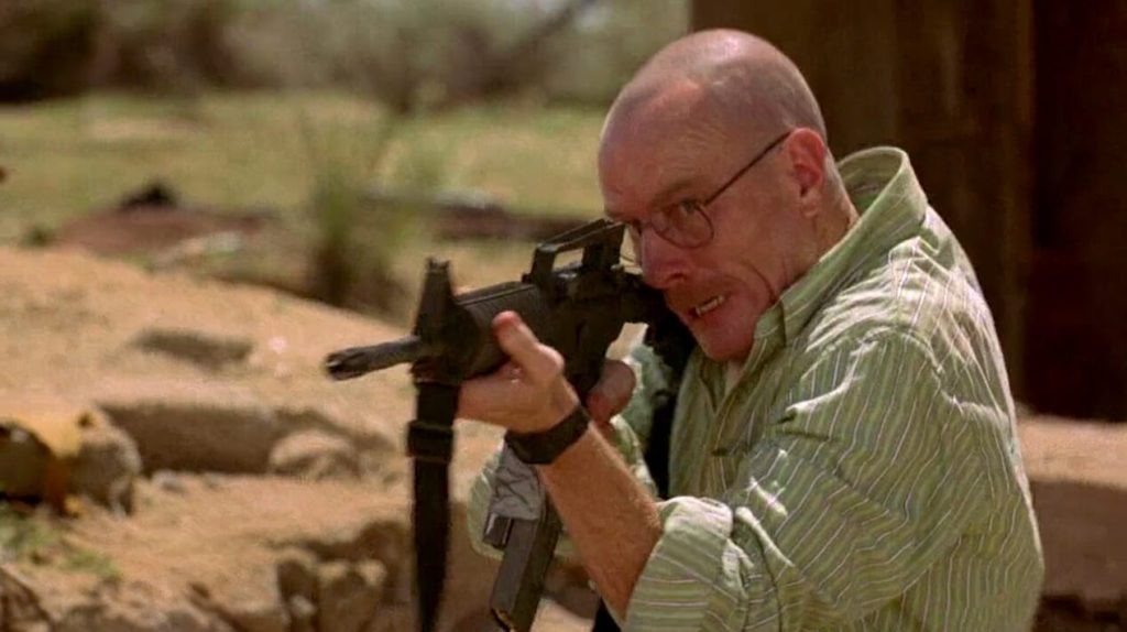 Vince Gilligan's dumbest decision for Breaking Bad included buying Walter White a machine gun