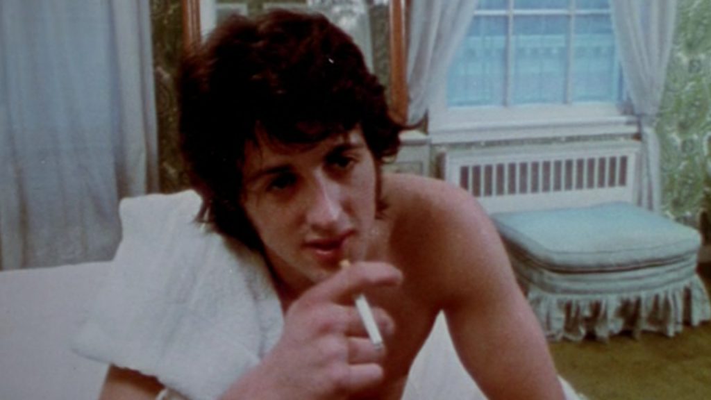 Sylvester Stallone in a still from The Party at Kitty and Stud's