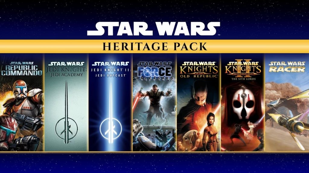 Aspyr and Lucasfilm Games have announced that Star Wars Heritage Pack is getting a physical release and will be available on December 8th