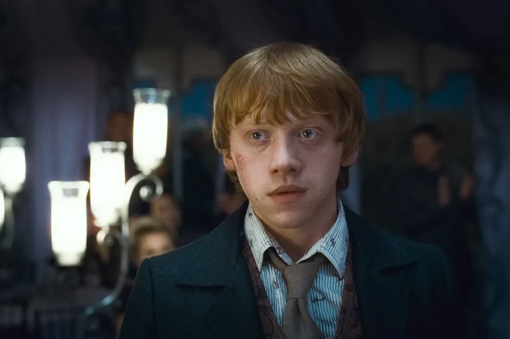 Rupert Grint in Harry Potter