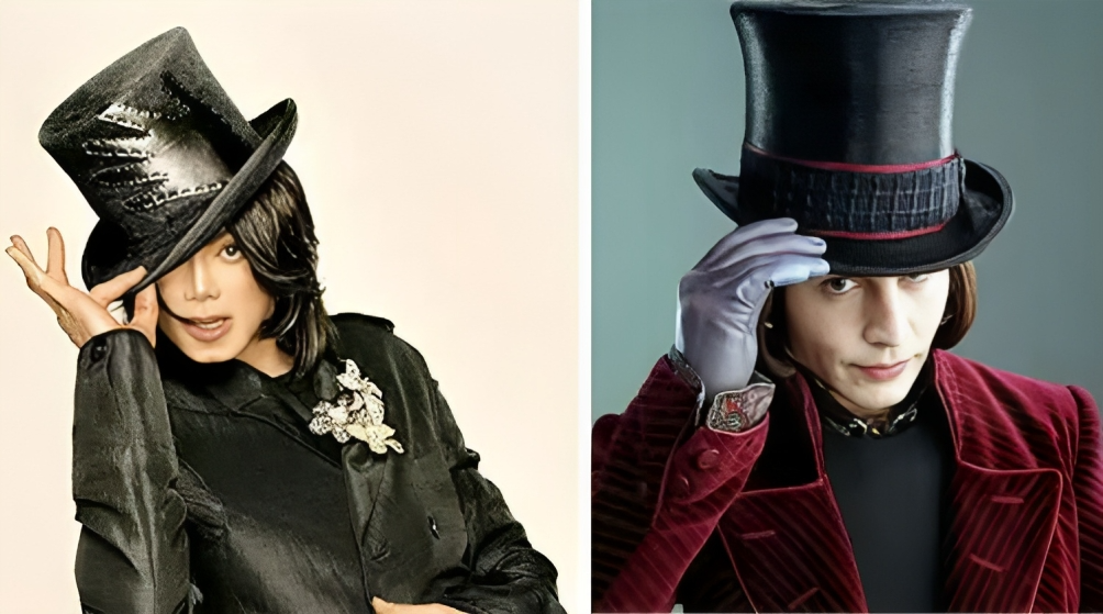 Michael Jackson and Willy Wonka