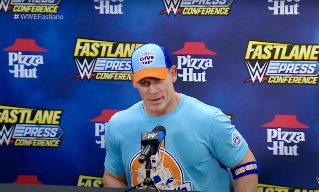 John Cena in the Fast Lane Press conference 2023
