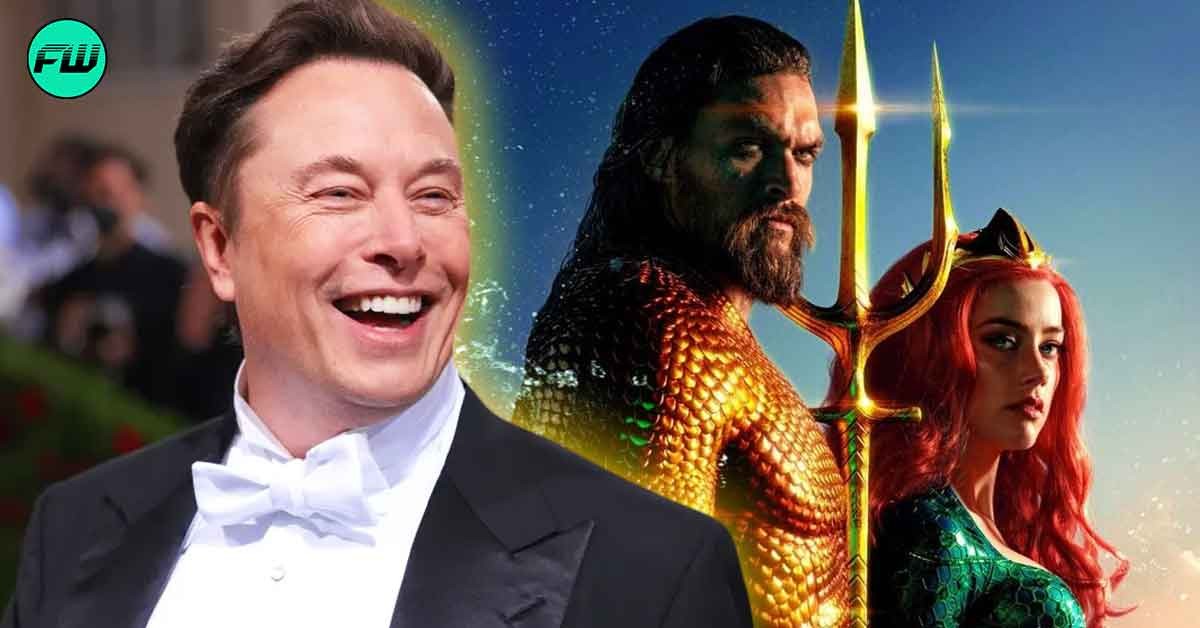 Elon Musk Reportedly Saved Amber Heard When Jason Momoa Tried Getting Her Fired from Aquaman 2