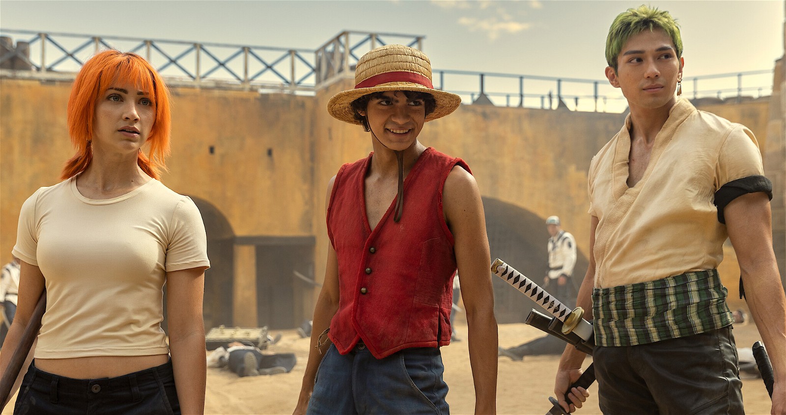 A scene from Netflix's One Piece live-action series