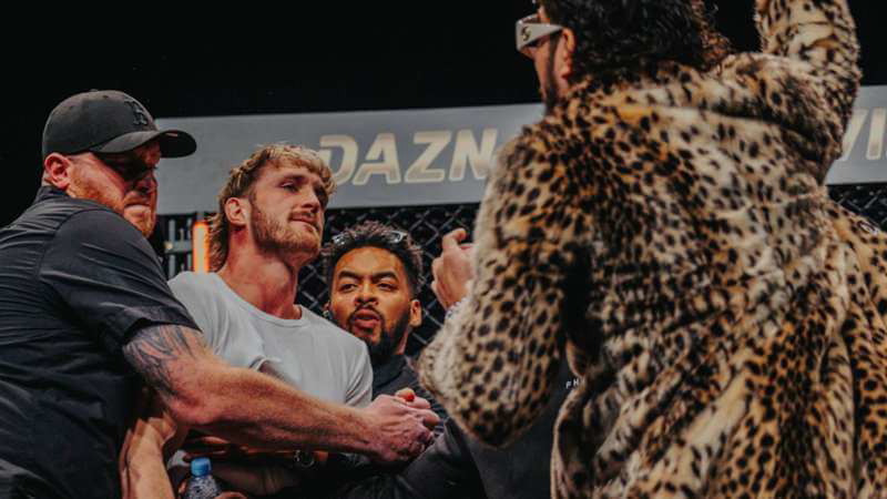 The electrifying moment between Logan Paul and Dillon Danis