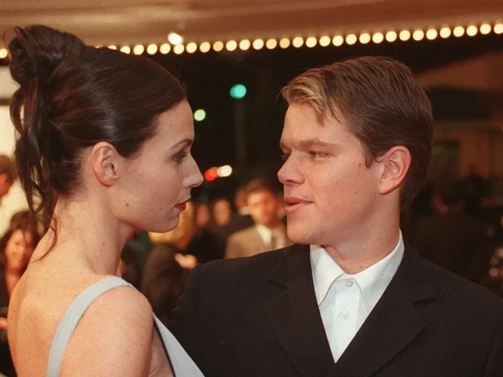 Matt Damon was in relationship with his co-star Minnie Driver