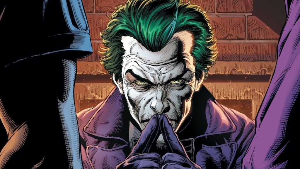 A panel from Batman: Three Jokers